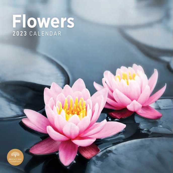 2023 Flowers Wall Calendar2 