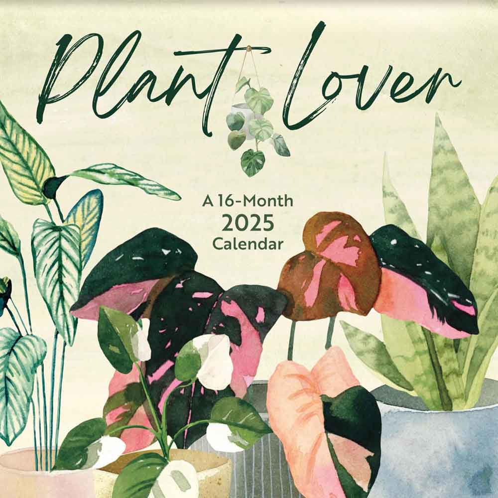 2025 Plant Lover Wall Calendar | Botanical Calendars Flowers Plants