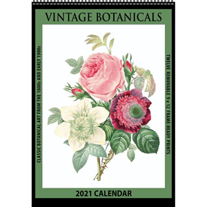 Calendar Vintage Botanical Art